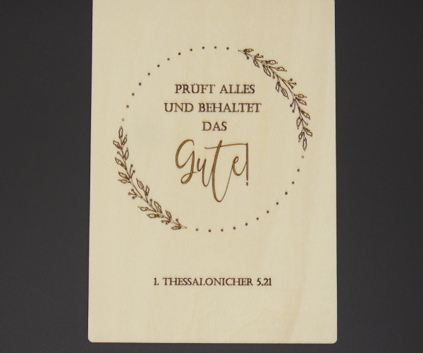 Jahreslosung 2025 "Postkarte"