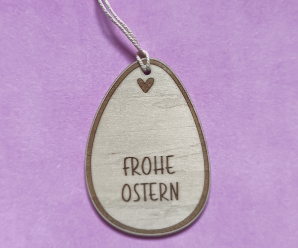 Osteranhänger Frohe Ostern