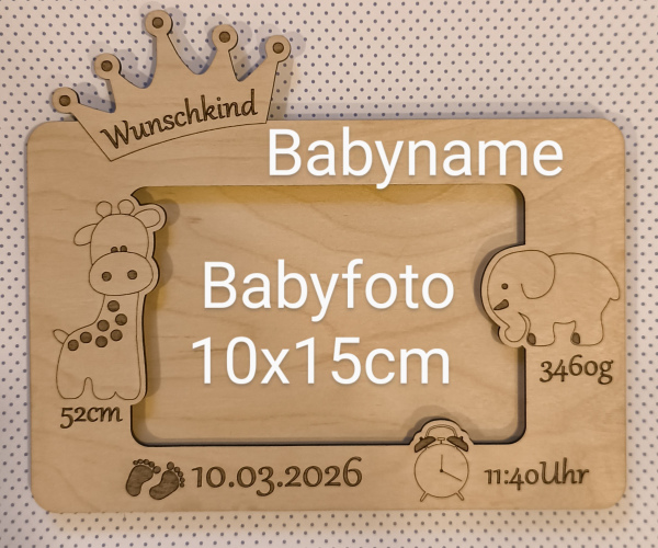 Fotorahmen Baby