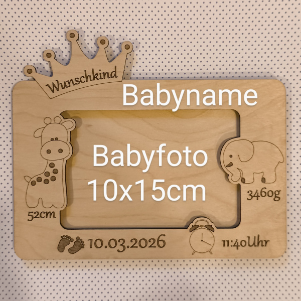 Fotorahmen Baby