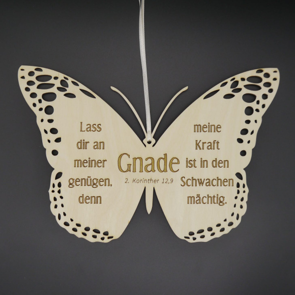 Schmetterling "Gnade" klein