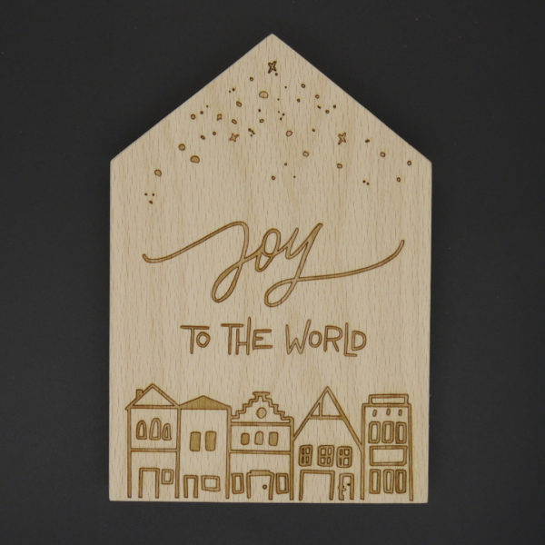 Haus "Joy to the world" groß