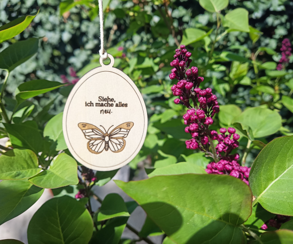 Osteranhänger "Alles neu"