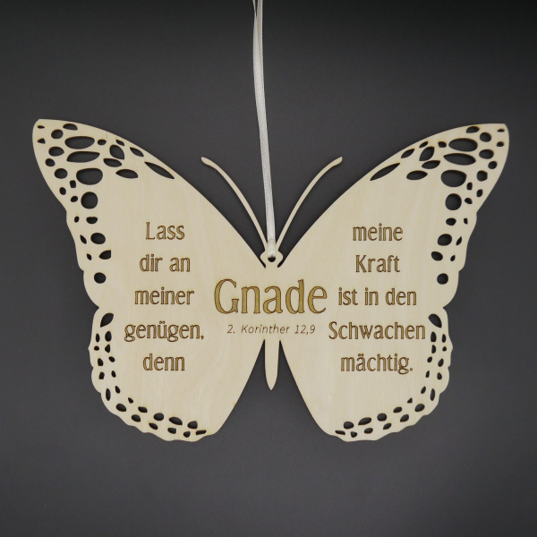 Schmetterling "Gnade" klein